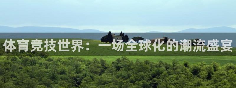 Bsport体育网：体育竞技世界：一场全球化的潮流盛宴